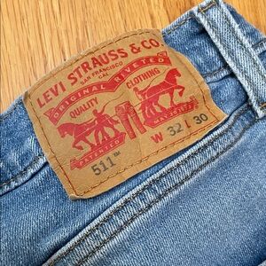 Levi's 511 Men’s 32 30 Light Blue Jeans